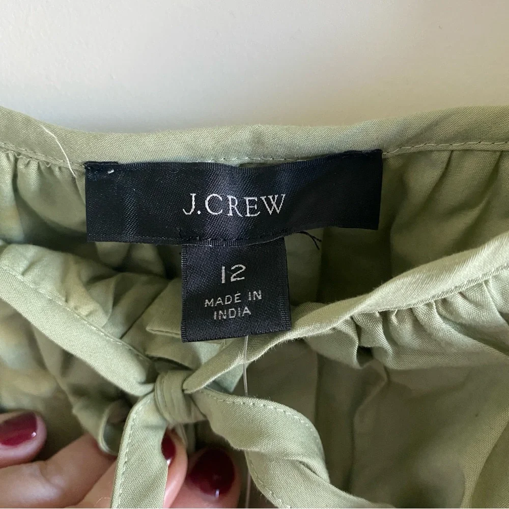 Sage square neck dress J Crew - Picture 2 of 6